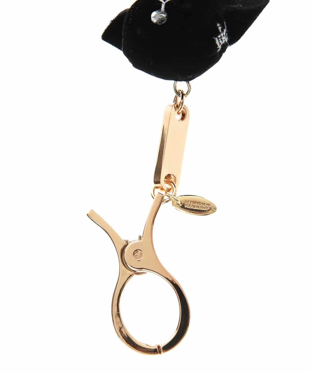 RK2JN13130 HIROKO KOSHINO(ヒロココシノ) 【日本製】RUBYチャーム ブラック