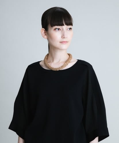 RK2JQ02280 HIROKO KOSHINO メタルメッシュネックレス