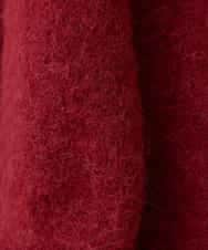 RK3CD02420 HIROKO KOSHINO(ヒロココシノ) フリンジニットストール レッド