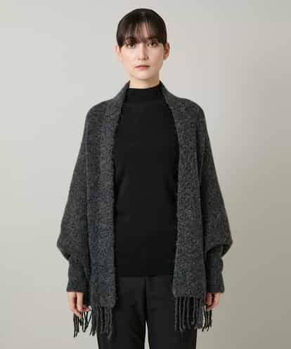RK3CD02420 HIROKO KOSHINO フリンジニットストール