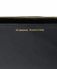 RK5AH01430 HIROKO KOSHINO(ヒロココシノ) ツインズポケットミニショルダーバッグ ブラック