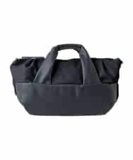 RK5ED11450 HIROKO KOSHINO(ヒロココシノ) 【2WAY】異素材ミックスボストンバッグ ブラック