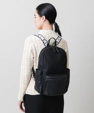 RK5ED12480 HIROKO KOSHINO(ヒロココシノ) マットシープリュック ブラック