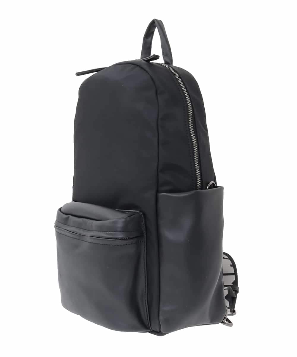 RK5ED12480 HIROKO KOSHINO(ヒロココシノ) マットシープリュック ブラック