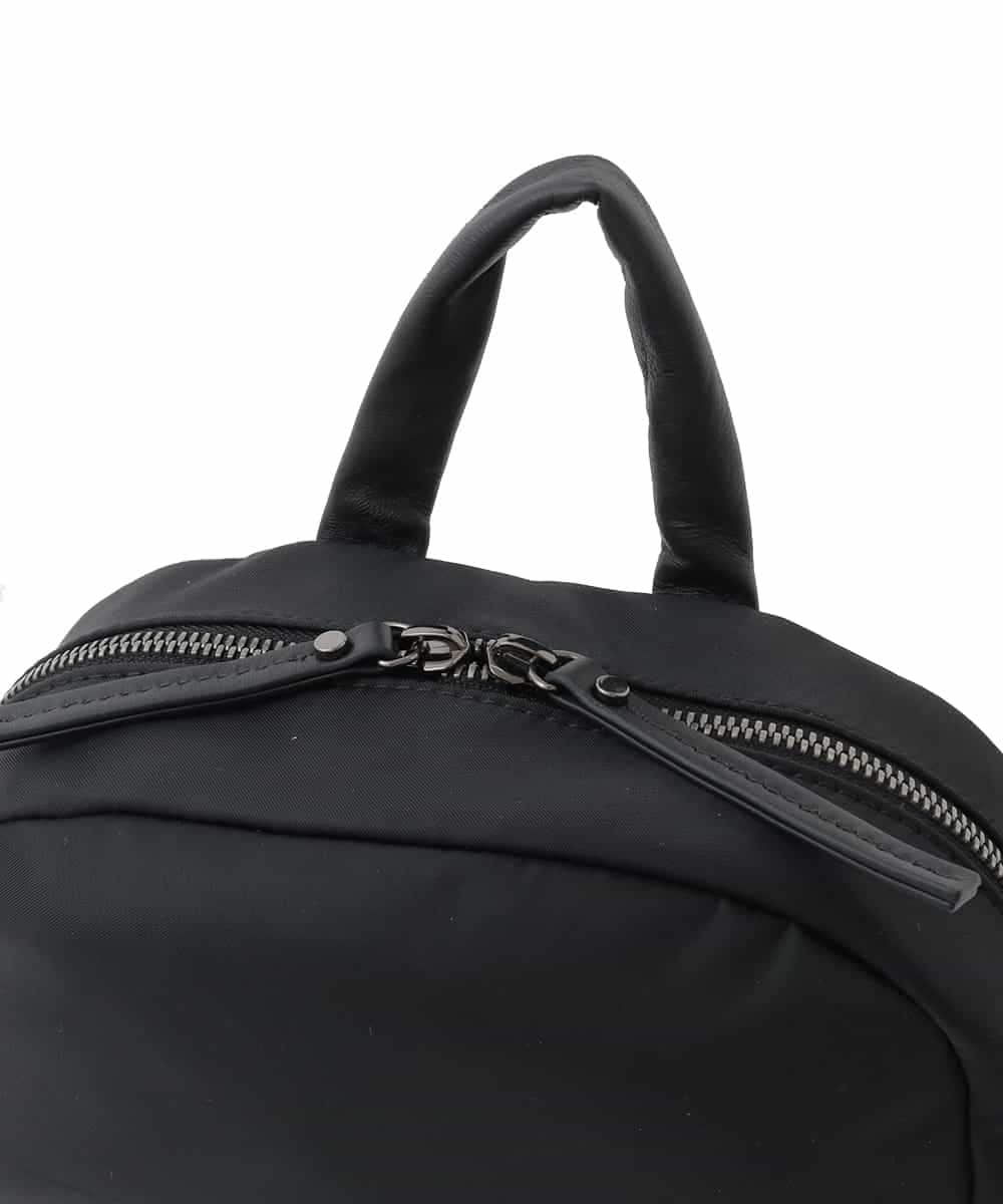 RK5ED12480 HIROKO KOSHINO(ヒロココシノ) マットシープリュック ブラック