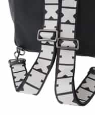 RK5ED12480 HIROKO KOSHINO(ヒロココシノ) マットシープリュック ブラック