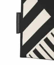 RK5GE01390 HIROKO KOSHINO(ヒロココシノ) ジオメトリックニットトートバッグ アイボリー