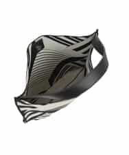 RK5GE01390 HIROKO KOSHINO(ヒロココシノ) ジオメトリックニットトートバッグ アイボリー