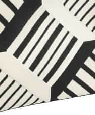 RK5GE02360 HIROKO KOSHINO(ヒロココシノ) ジオメトリックスクエアニットバッグ アイボリー