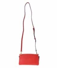 RK5GS01430 HIROKO KOSHINO(ヒロココシノ) MUSUBIガシェットポシェット レッド