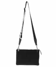 RK5JE02420 HIROKO KOSHINO(ヒロココシノ) HKエンボスジッパーショルダーバッグ ブラック