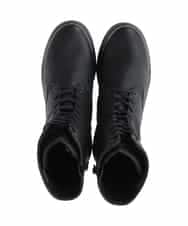 RK6AS03390 HIROKO KOSHINO(ヒロココシノ) レースアップブーツ ブラック