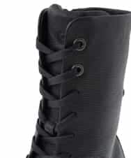 RK6AS03390 HIROKO KOSHINO(ヒロココシノ) レースアップブーツ ブラック