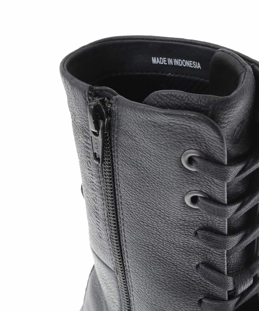 RK6AS03390 HIROKO KOSHINO(ヒロココシノ) レースアップブーツ ブラック