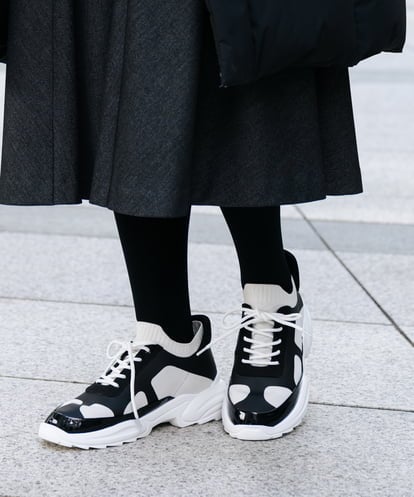 RK6GD01390 HIROKO KOSHINO 【先行予約】ストレッチスリッポン