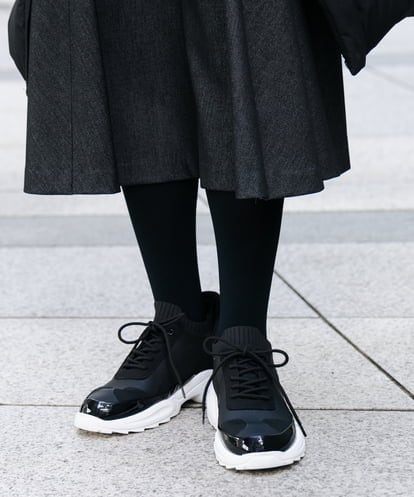 RK6GD01390 HIROKO KOSHINO 【先行予約】ストレッチスリッポン