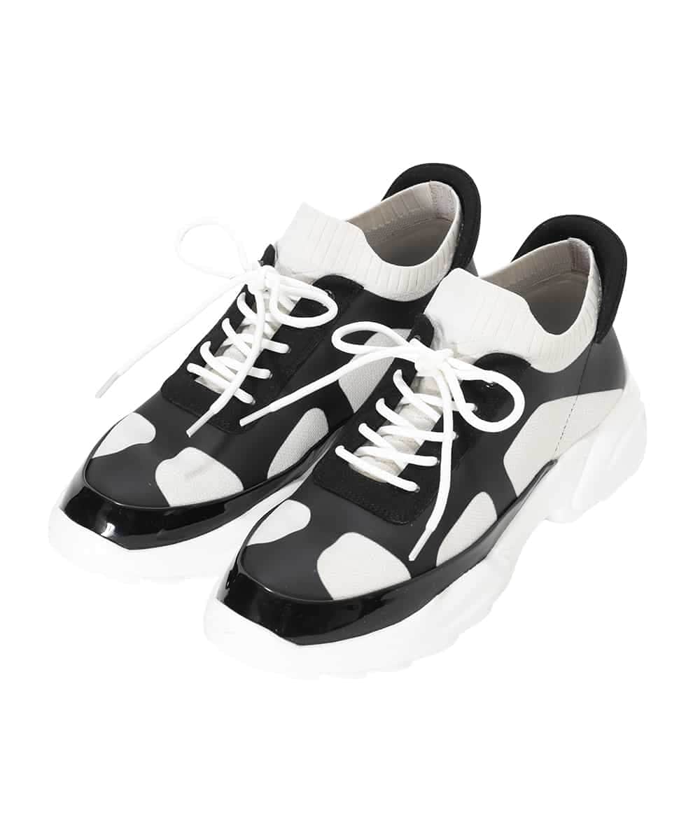 RK6GD01390 HIROKO KOSHINO(ヒロココシノ) 【先行予約】ストレッチスリッポン アイボリー