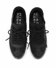 RK6GD01390 HIROKO KOSHINO(ヒロココシノ) 【先行予約】ストレッチスリッポン ブラック