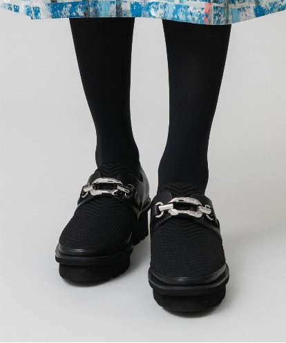 RK6LD01450 HIROKO KOSHINO ニットジョイントシューズ