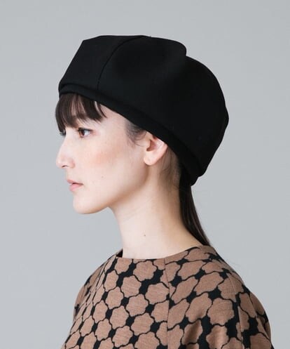 RK7AV01230 HIROKO KOSHINO 【日本製】タックデザインベレー