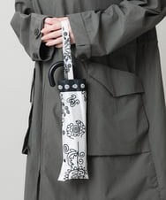 RK9FD01110 HIROKO KOSHINO(ヒロココシノ) ボタニカルプリントパラソル アイボリー