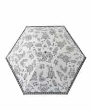 RK9FD01110 HIROKO KOSHINO(ヒロココシノ) ボタニカルプリントパラソル アイボリー