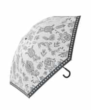 RK9FD01110 HIROKO KOSHINO(ヒロココシノ) ボタニカルプリントパラソル アイボリー