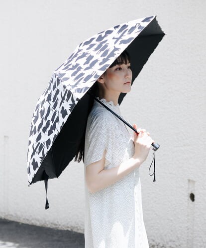モコモコさま専用日傘 藍染 麻 安