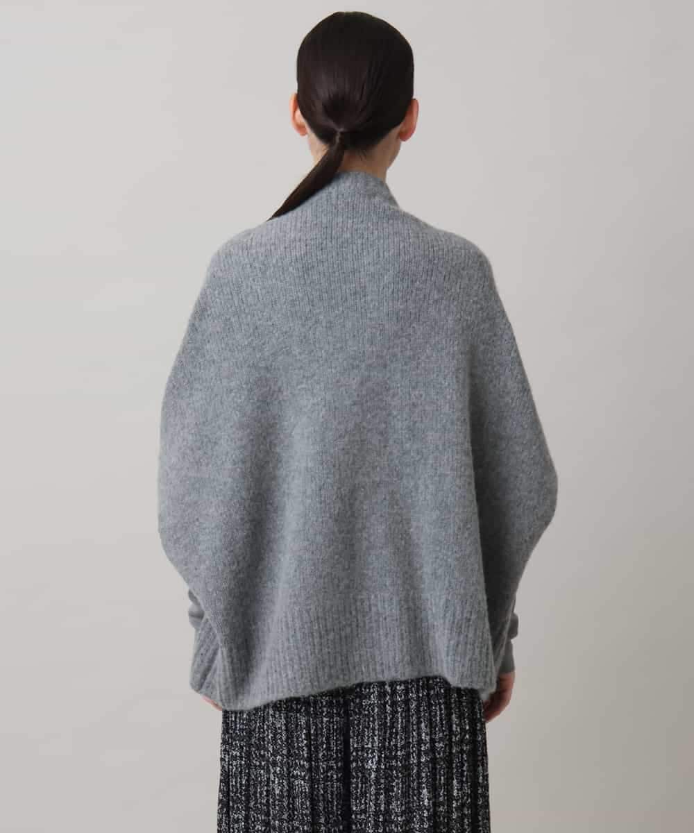 RKBAG02450 HIROKO KOSHINO(ヒロココシノ) ウォームニットデザインジレ グレー