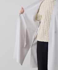 RKBED11390 HIROKO KOSHINO(ヒロココシノ) Vラインデザインジレ /日本製/洗える ライトグレー