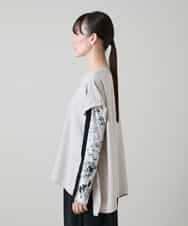 RKBGD01390 HIROKO KOSHINO(ヒロココシノ) ギャザースリーブジレ/日本製/洗える オフホワイト