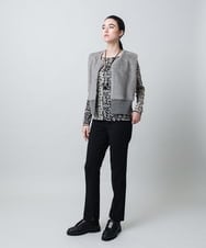 RKBLB02430 HIROKO KOSHINO(ヒロココシノ) エコファーニットジレ グレー