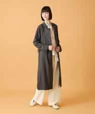 RLBED55310 HIROKO BIS GRANDE(ヒロコ ビス グランデ) 【大きいサイズ】ボタニカルモチーフプルオーバーブラウス /洗える アイボリー