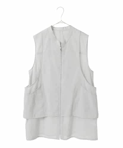 RLBFD15350 HIROKO BIS GRANDE レイヤード風デザインジレ