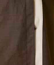 RLBGE11280 HIROKO BIS GRANDE(ヒロコ ビス グランデ) 【先行予約/大きいサイズ】カラーブロックデザインブラウス ブラウン