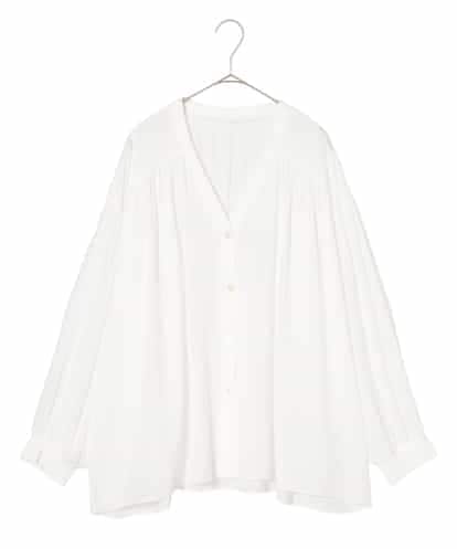 RLBHE35250 HIROKO BIS GRANDE シアーVネックカーディガン