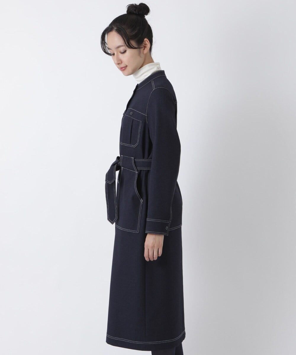 洗濯機で洗える フランネルシャツワンピース ワンピース Hiroko Bis Grande ヒロコ ビス グランデ イトキンオンラインストア