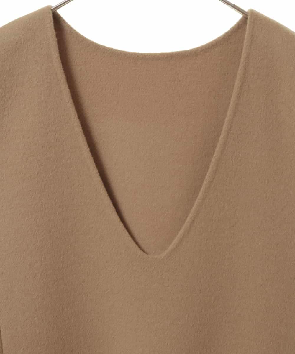 RLEAV02450 HIROKO BIS GRANDE(ヒロコ ビス グランデ) ウールリバージャンパースカート ベージュ