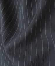 RLEDD03410 HIROKO BIS GRANDE(ヒロコ ビス グランデ) 【大きいサイズ】ピンストライプフレアジャンパースカート ネイビー