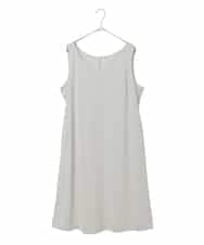 RLEED20510 HIROKO BIS GRANDE(ヒロコ ビス グランデ) 【大きいサイズ】フラワープリントシャツカラーワンピース ネイビー