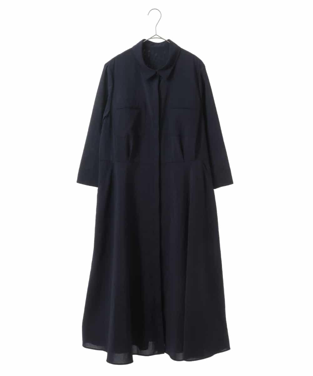 HIROKO BIS 26.000円 ヒロコビス 大きいサイズ13号 ★ 編みが綺麗♪ 大人のデザインカーディガン ヒロココシノ くすみブラウン系