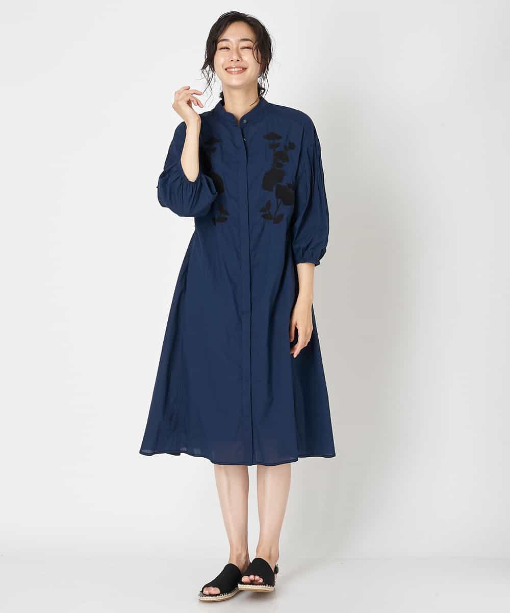 Hiroko Bis Grande ヒロコ ビス グランデ 洗える オーガニックコットン刺繍ワンピース イトキンオンラインストア