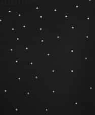 RLFAE46420 HIROKO BIS GRANDE(ヒロコ ビス グランデ) スタッズアクセントニットチュニック ブラック