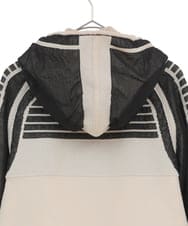 RLFAF01390 HIROKO BIS GRANDE(ヒロコ ビス グランデ) 【追加予約/大きいサイズ】ジャカードニットブルゾン ベージュ