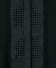 RLFAF70460 HIROKO BIS GRANDE(ヒロコ ビス グランデ) 【大きいサイズ】レースドッキングニットカーディガン ブラック