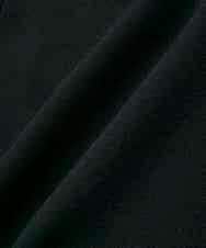 RLFAF71420 HIROKO BIS GRANDE(ヒロコ ビス グランデ) 【大きいサイズ】レースドッキングニットプルオーバー ブラック