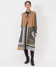 RLFAV50290 HIROKO BIS GRANDE(ヒロコ ビス グランデ) ウールニットショートジレ ベージュ