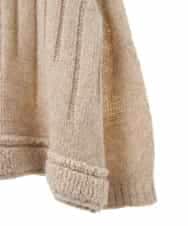 RLFAX10360 HIROKO BIS GRANDE(ヒロコ ビス グランデ) ヘアリーウールニットプルオーバー ベージュ