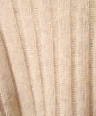 RLFAX10360 HIROKO BIS GRANDE(ヒロコ ビス グランデ) ヘアリーウールニットプルオーバー ベージュ