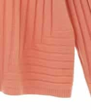 RLFAX11230 HIROKO BIS GRANDE(ヒロコ ビス グランデ) エアヤーンハイネックニットプルオーバー オレンジ